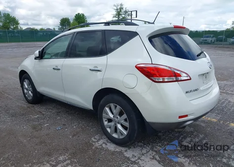 2011 Nissan Murano Sl z USA, uszkodzony, nr VIN JN8AZ1MW5BW184239